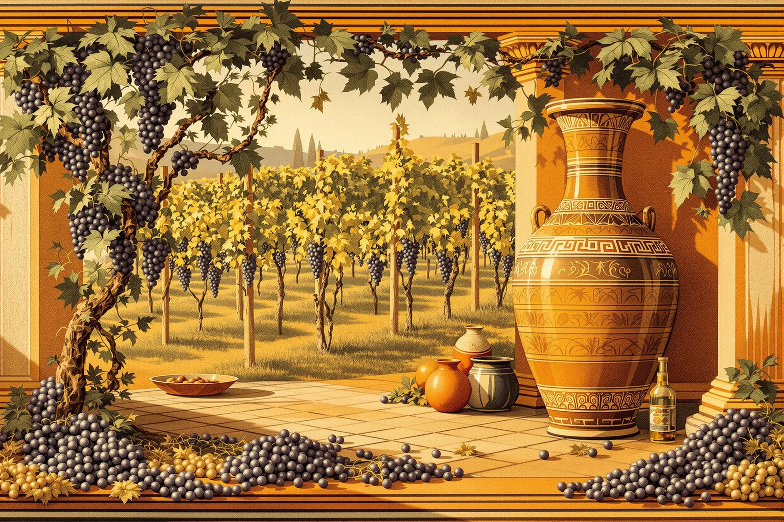 Ancient winemaking