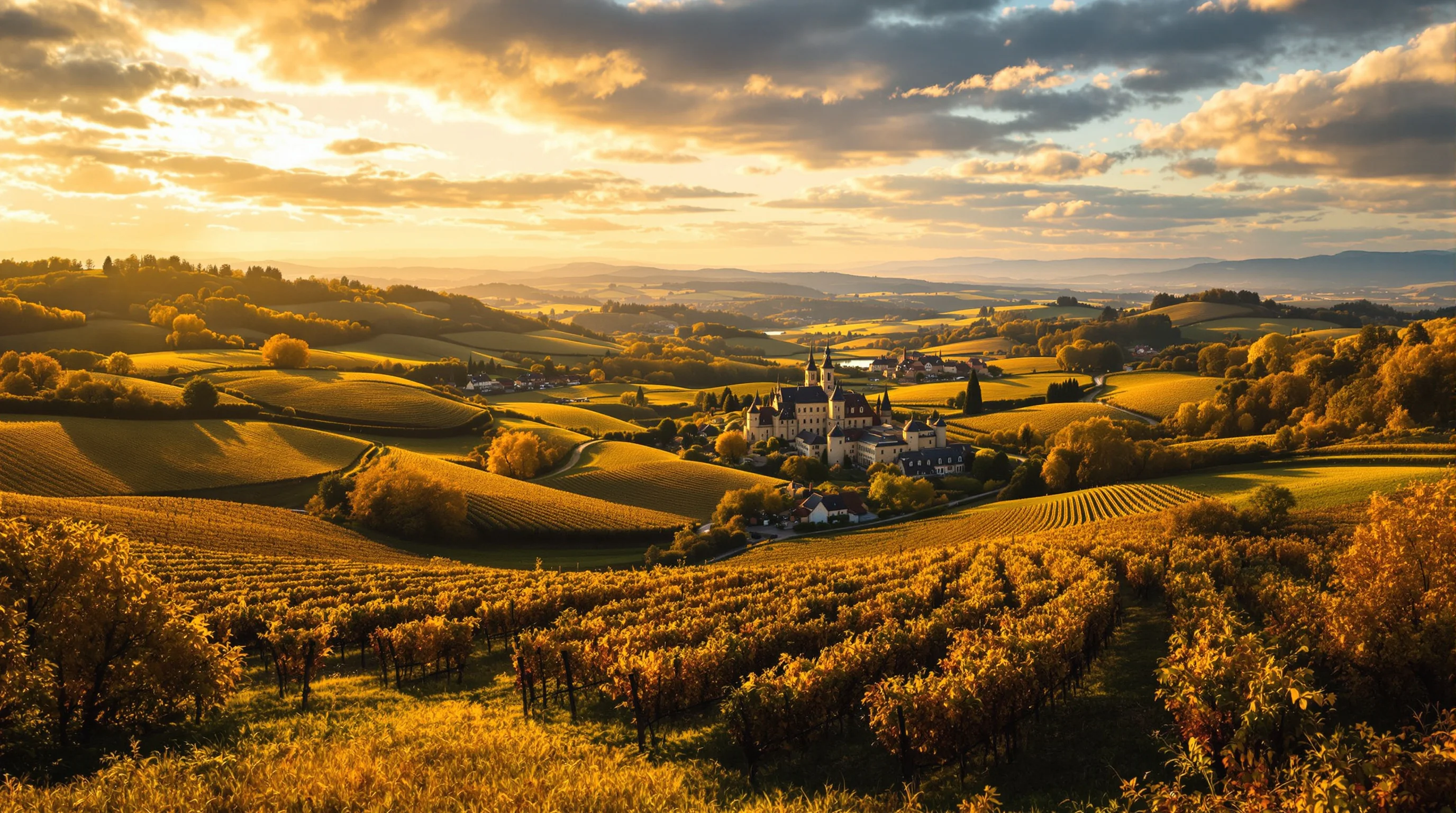 Burgundy vineyards — Art Wine Guide