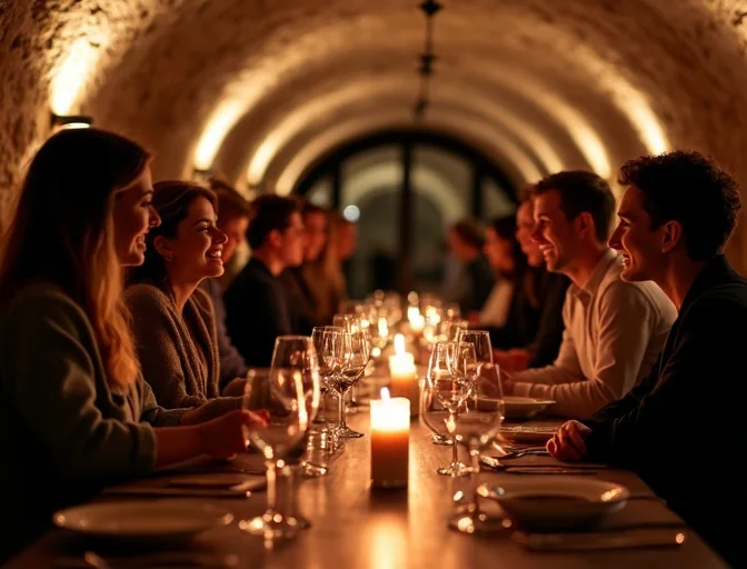 For friends who value wine and atmosphere