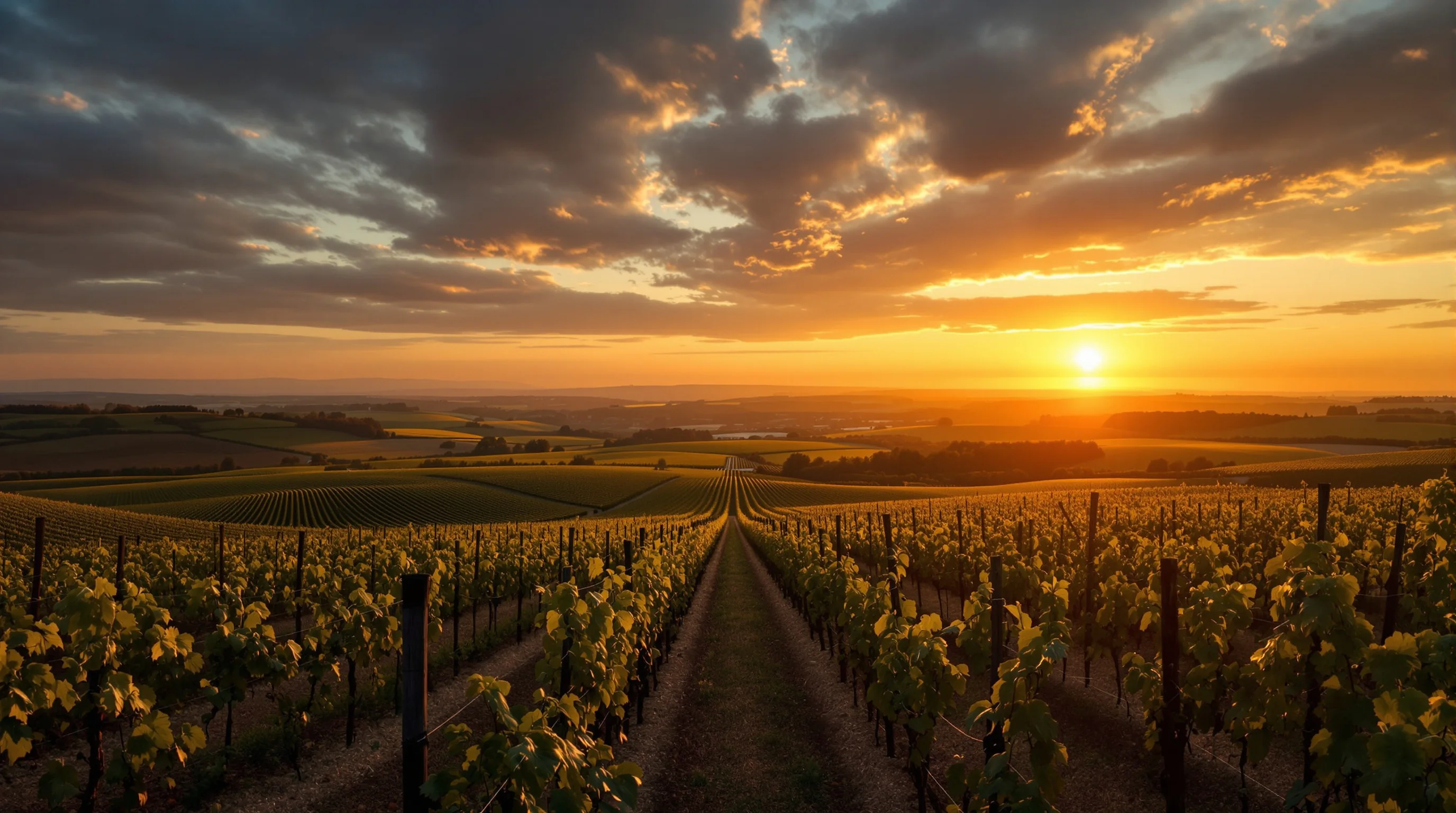 Paysages de Champagne plus convaincants que toute publicité