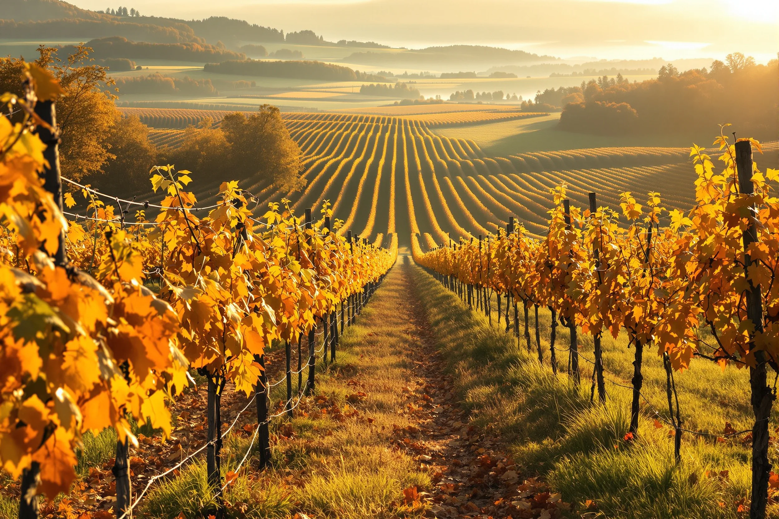 Vendanges sur un Grand Cru