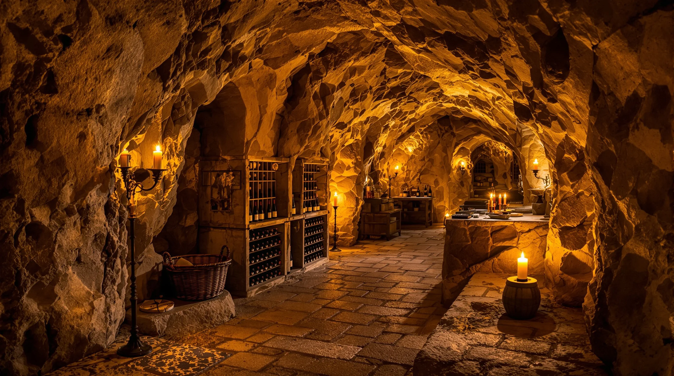Loire tuffeau cellars