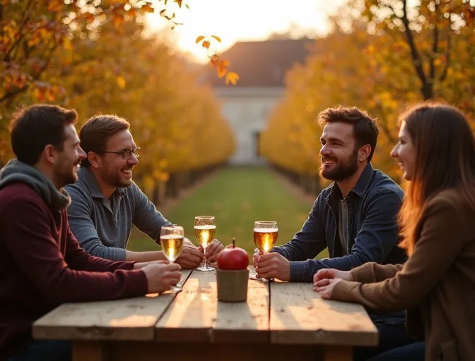For friends who value food, drink and atmosphere