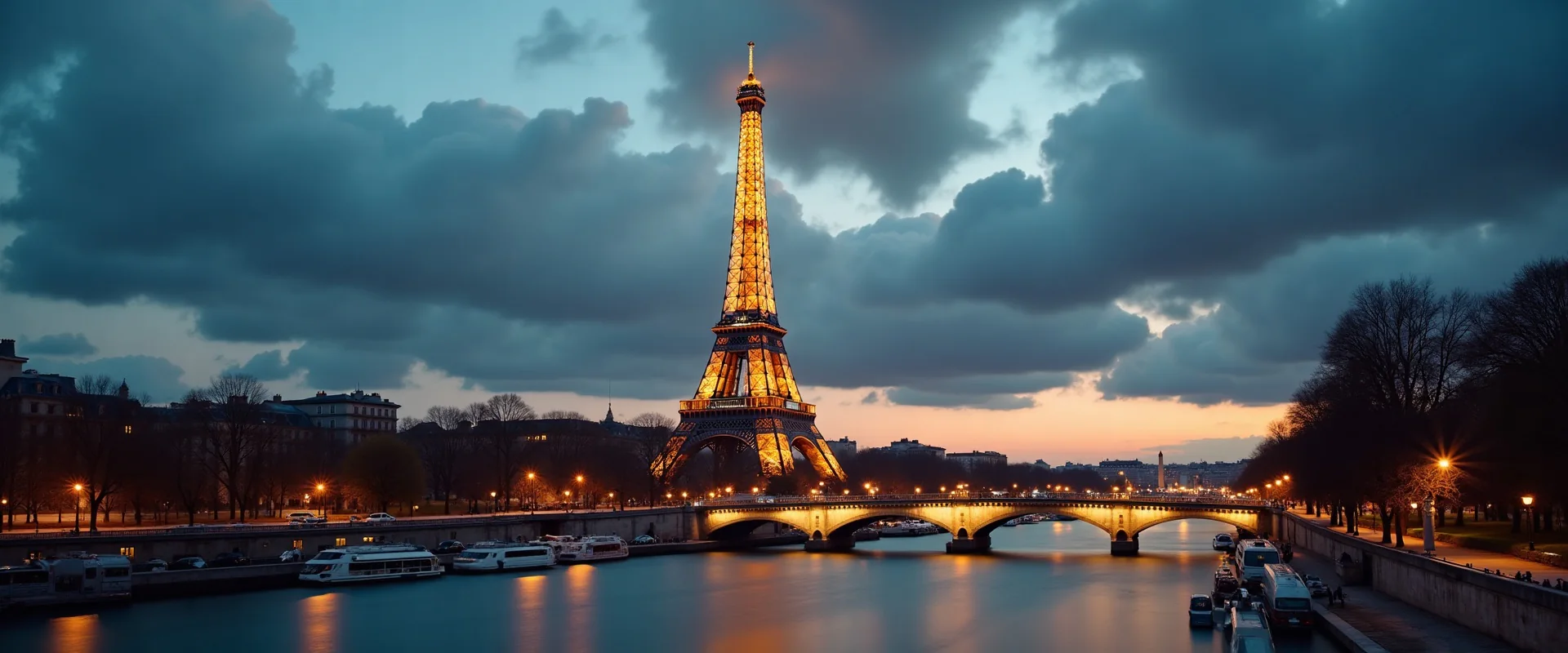 Twilight over Paris
