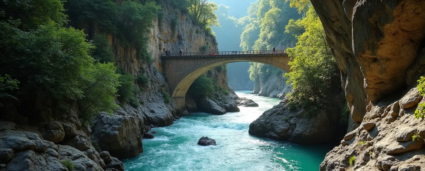 Gorges, the Devil's Bridge and Seyssel wines: the nature that created the terroir