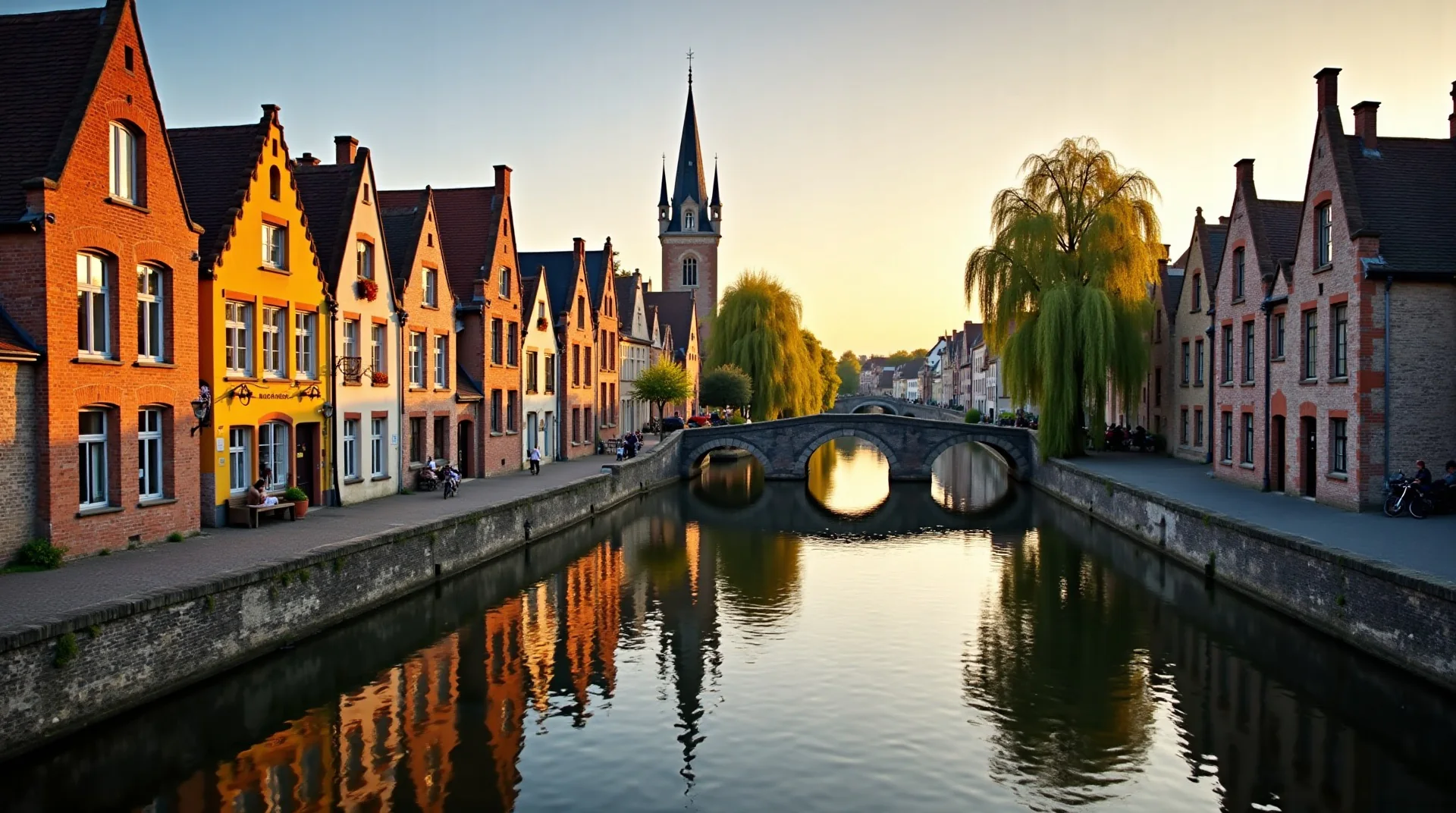 Belgium: Bruges canals and medieval architecture — Art Wine Guide