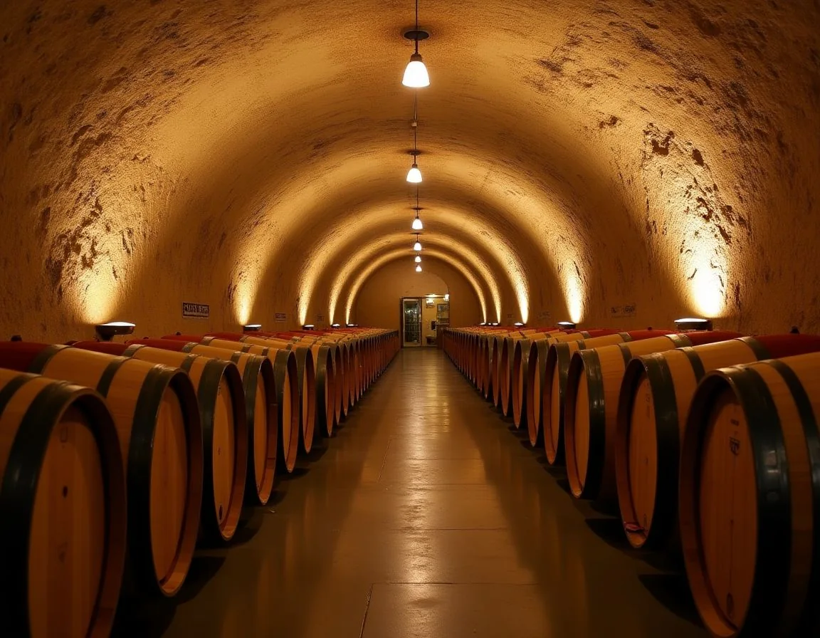 Vouvray cave cellars