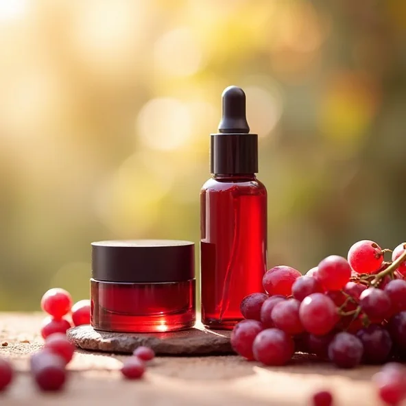 Wine cosmetics