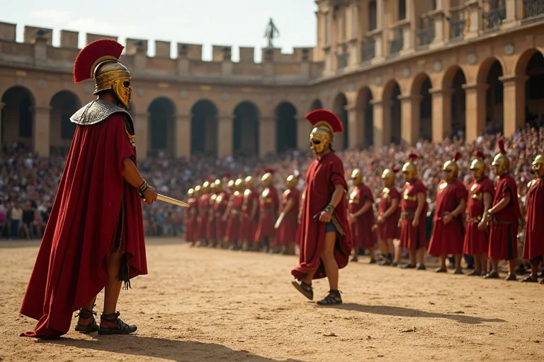 Roman re-enactments