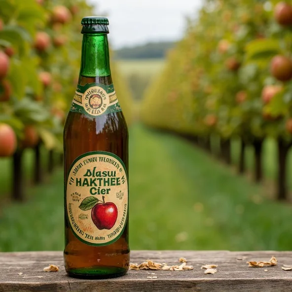 Cidre basque en bouteille