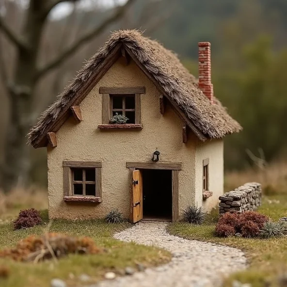 Maquette de ferme — baserri