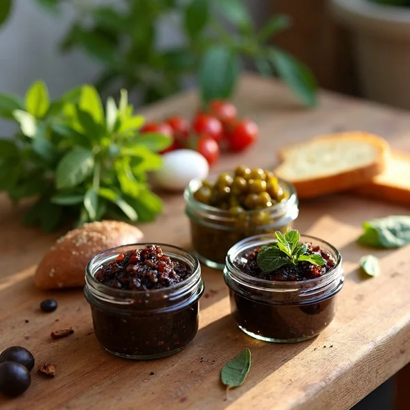 Tapenade and anchouade