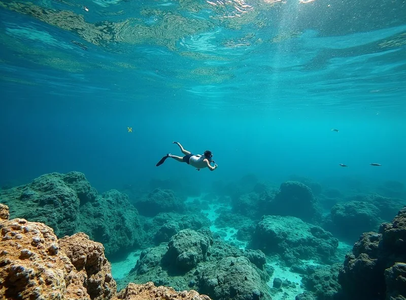 Snorkeling in bays