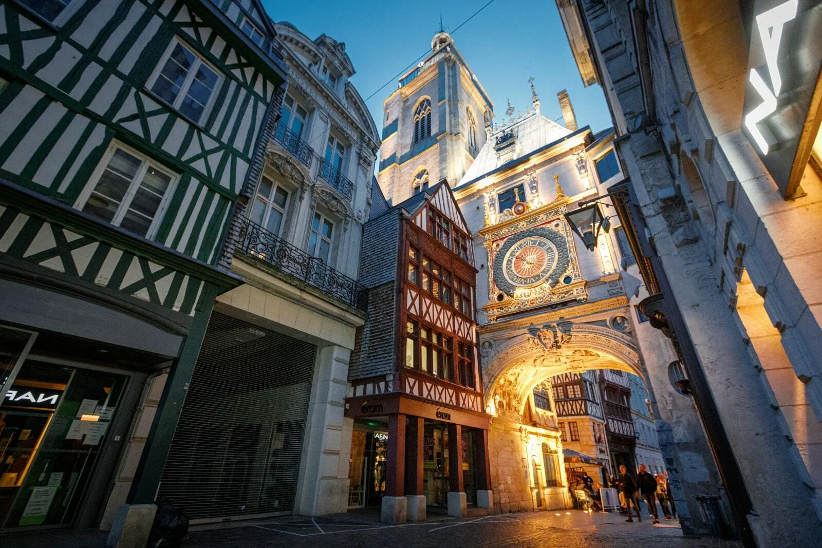 Rouen old town