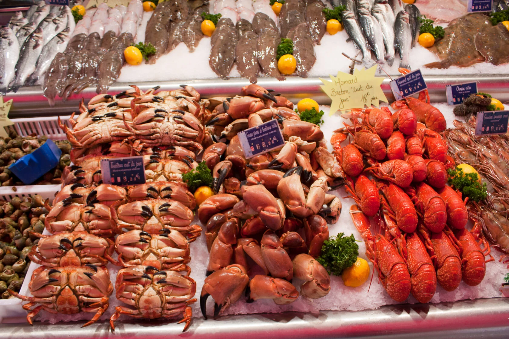 Seafood in Normandy