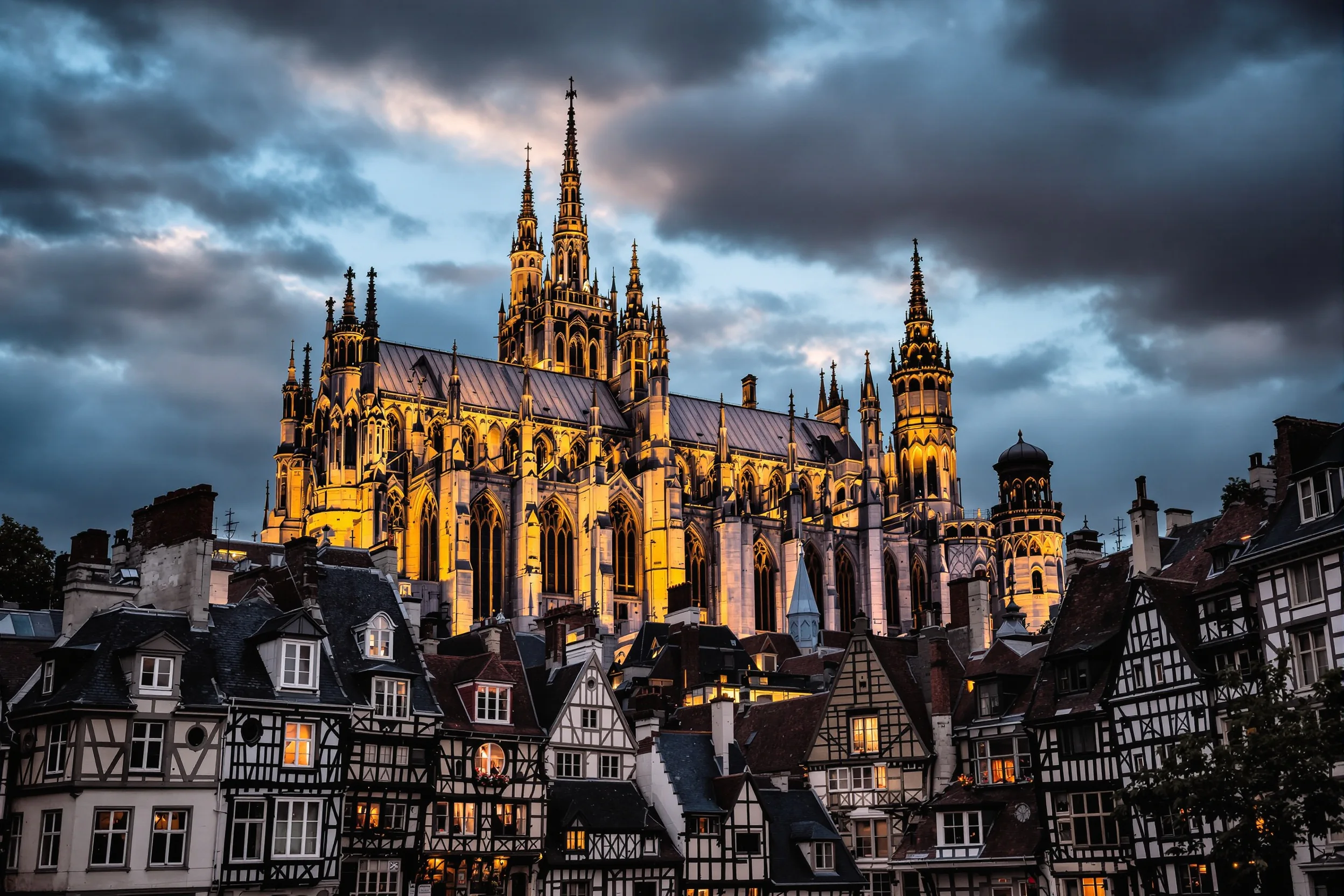 Rouen - the capital of Normandy