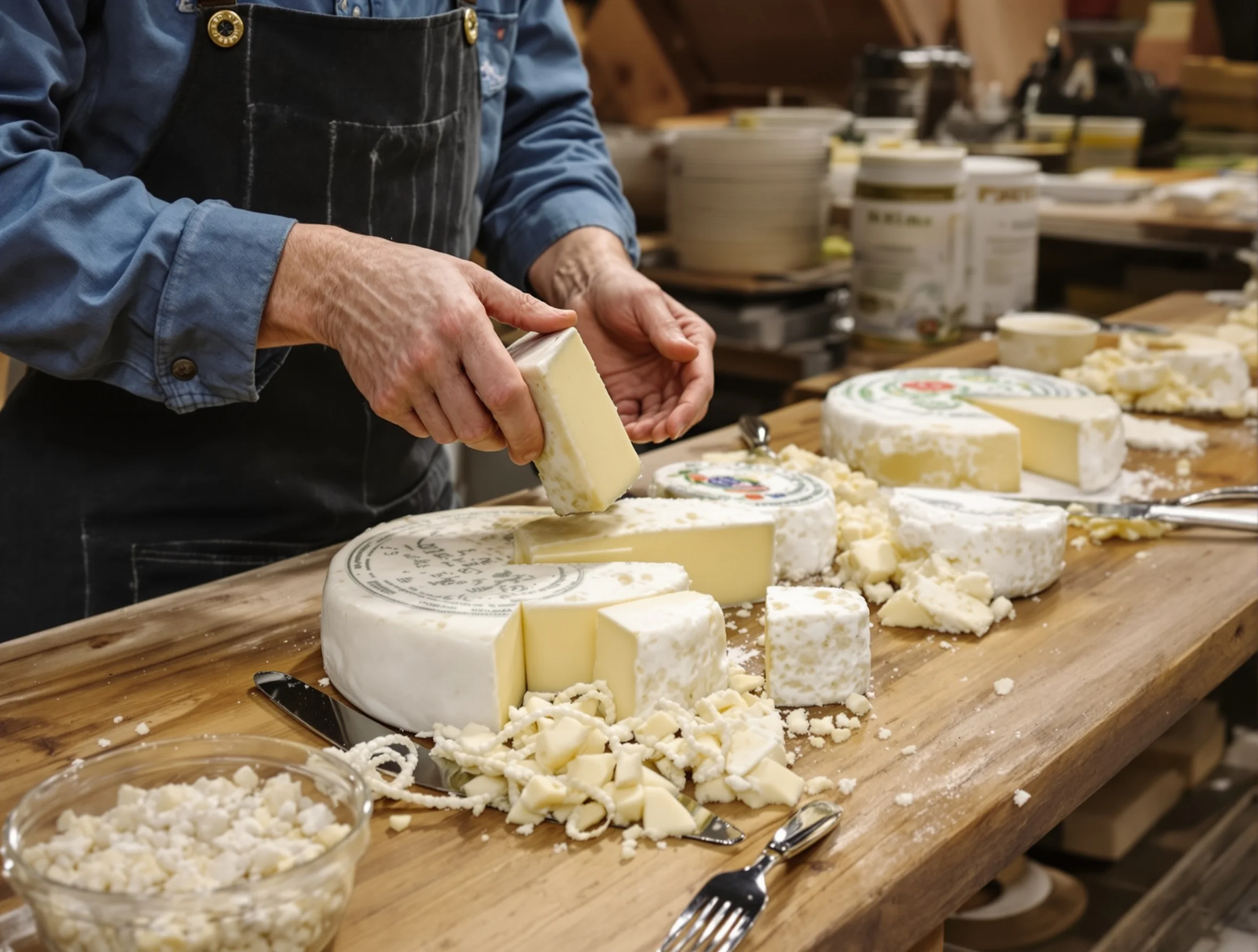 Cheese and cider tasting