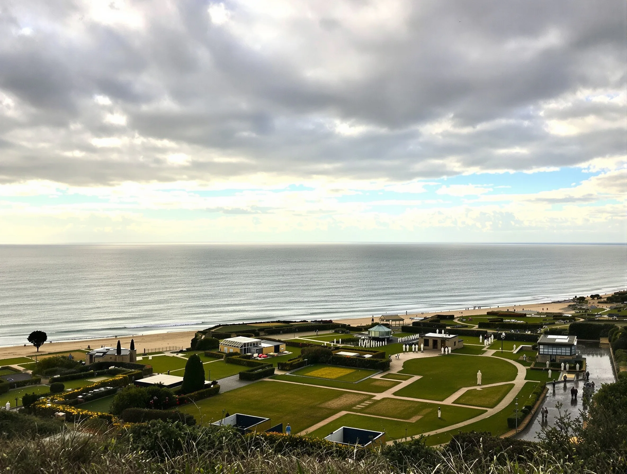 Allied landing beaches