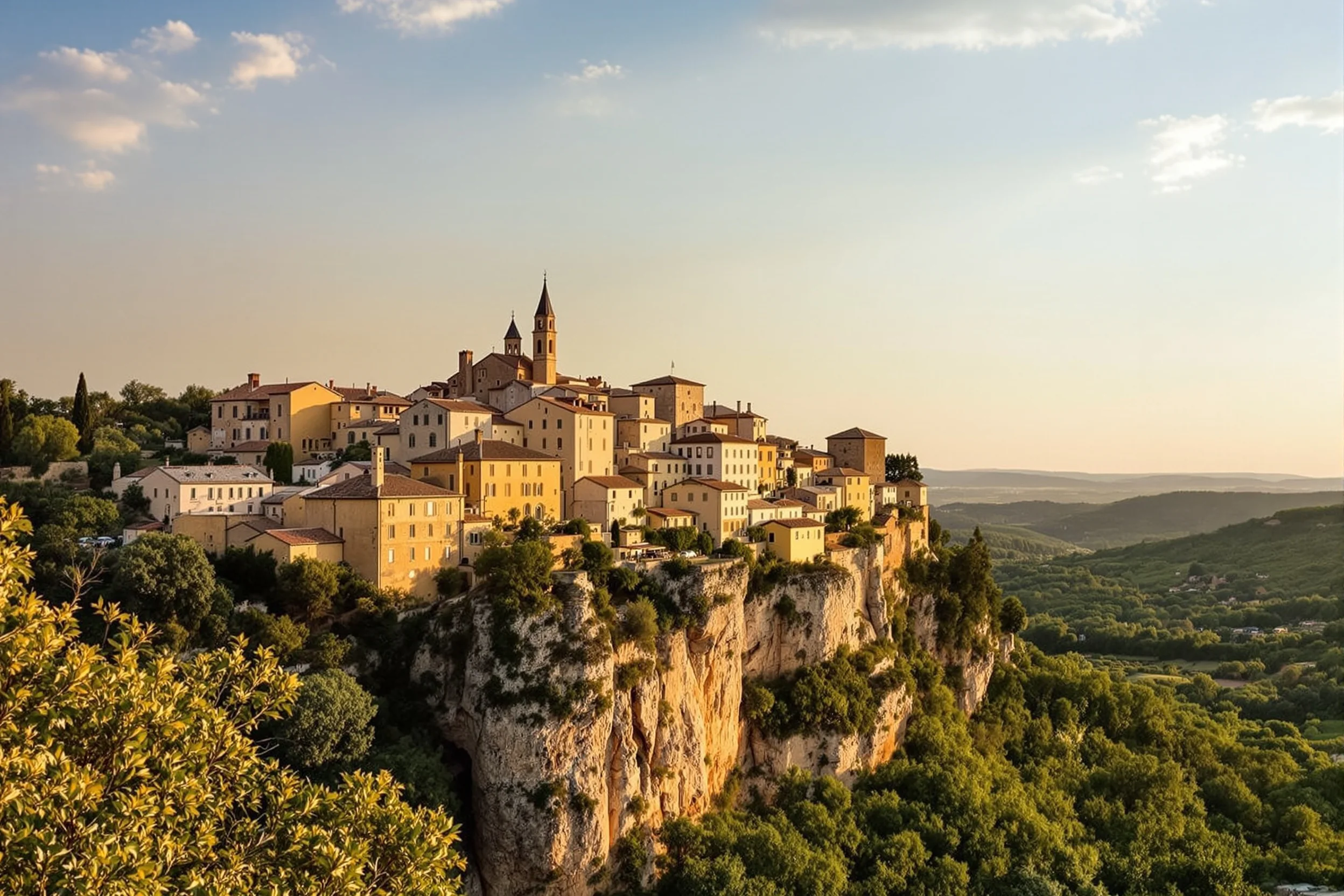 Luberon : villages et vin