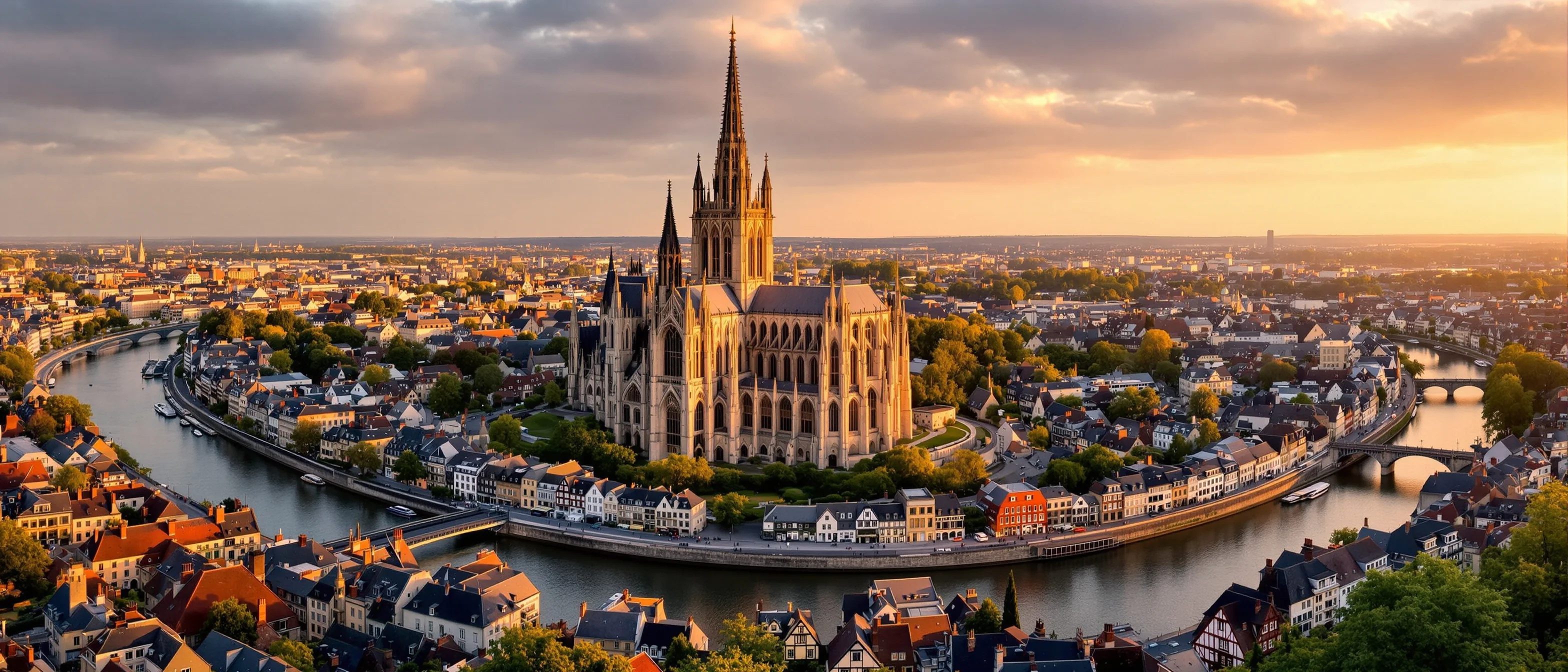Rouen: the city of a hundred bell towers and capital of Normandy