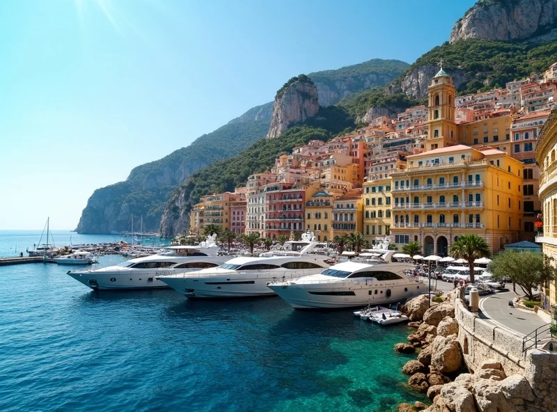 Monaco-Ville : la vieille ville sur le Rocher