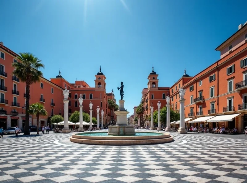Place Masséna: Nice’s chequerboard
