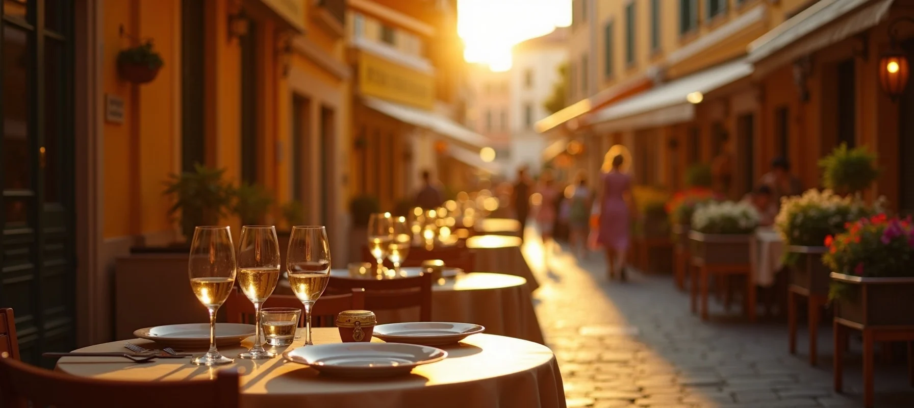 Nice food walk