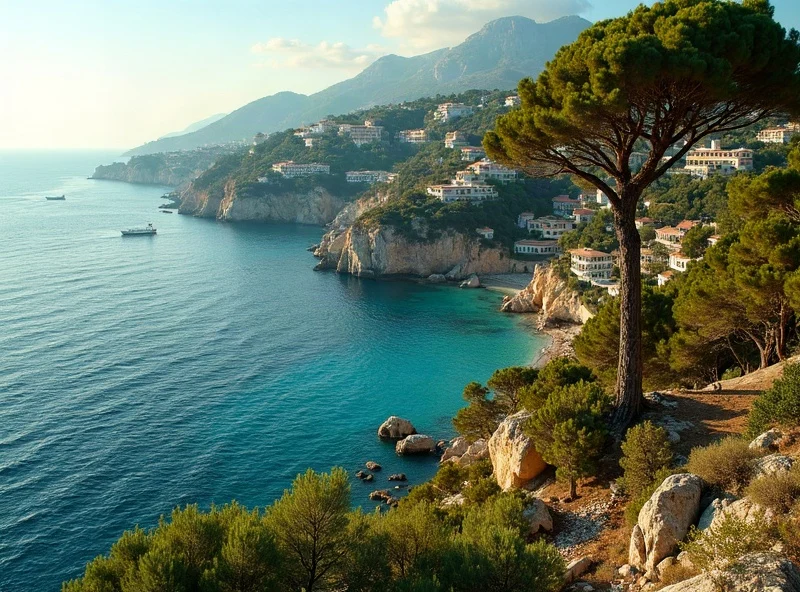 Cap d’Antibes : pins et mer