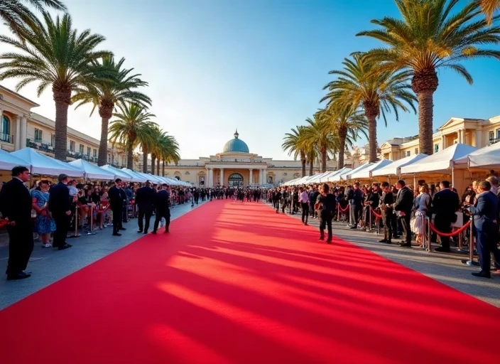 Palais des Festivals et tapis rouge