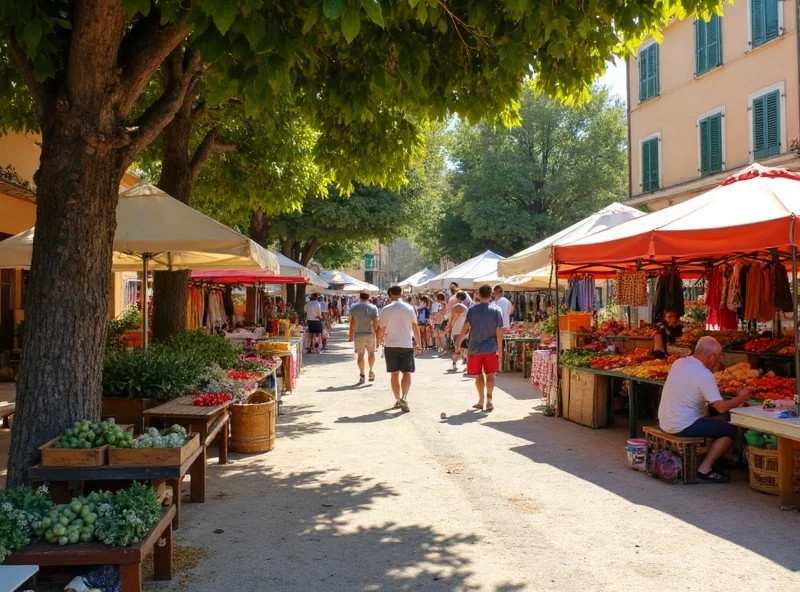 Marché provençal de la place des Lices